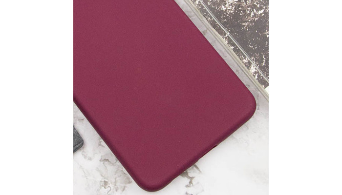 Чохол Silicone Cover Lakshmi (AAA) для Samsung Galaxy S21 FE Бордовий / Plum - фото