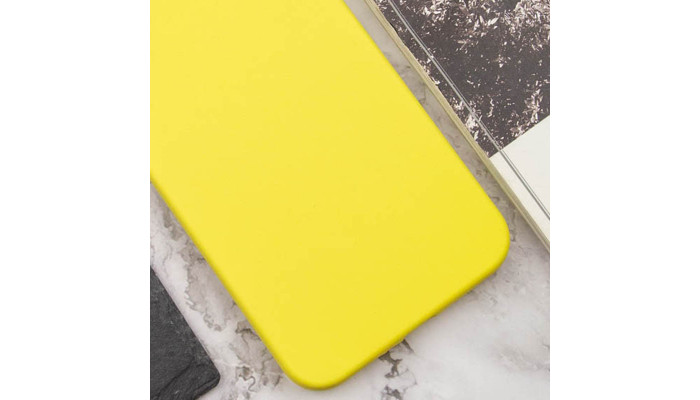 Чехол Silicone Cover Lakshmi (AAA) для Samsung Galaxy S21 FE Желтый / Yellow - фото