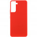 Чохол Silicone Cover Lakshmi (AAA) для Samsung Galaxy S21 FE Червоний / Red