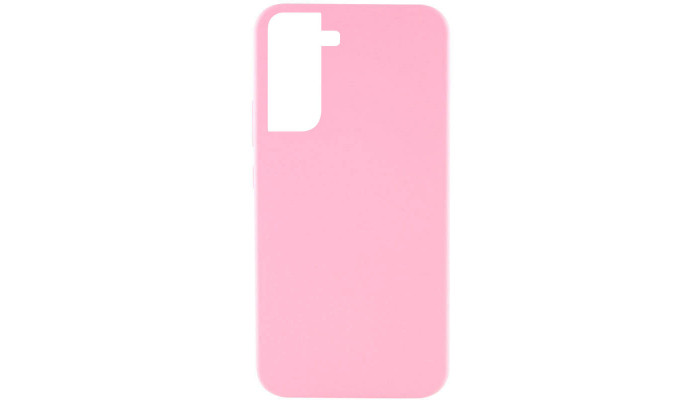 Чохол Silicone Cover Lakshmi (AAA) для Samsung Galaxy S21 FE Рожевий / Light pink - фото