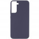 Чохол Silicone Cover Lakshmi (AAA) для Samsung Galaxy S21 FE Сірий / Dark Gray