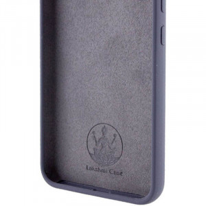 Чехол Silicone Cover Lakshmi (AAA) для Samsung Galaxy S21 FE Серый / Dark Gray