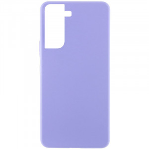 Чехол Silicone Cover Lakshmi (AAA) для Samsung Galaxy S21 FE Сиреневый / Dasheen