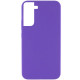 Чехол Silicone Cover Lakshmi (AAA) для Samsung Galaxy S21 FE Фиолетовый / Amethyst - фото