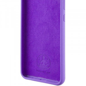 Чехол Silicone Cover Lakshmi (AAA) для Samsung Galaxy S21 FE Фиолетовый / Amethyst