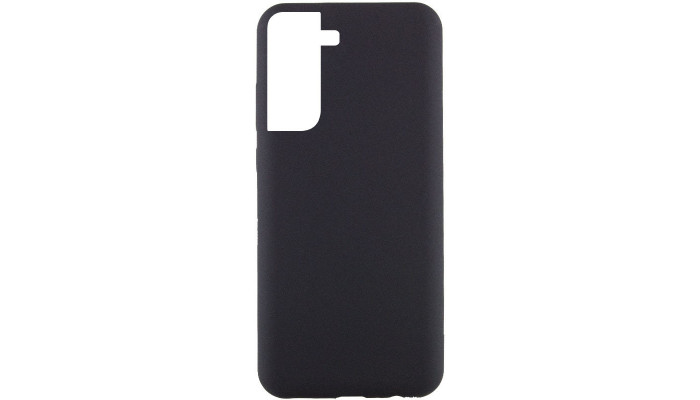 Чохол Silicone Cover Lakshmi (AAA) для Samsung Galaxy S21 FE Чорний / Black - фото