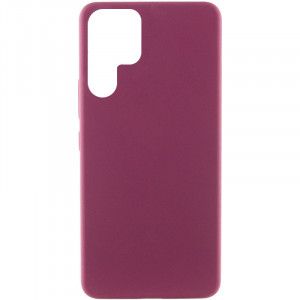 Чехол Silicone Cover Lakshmi (AAA) для Samsung Galaxy S22 Ultra Бордовый / Plum