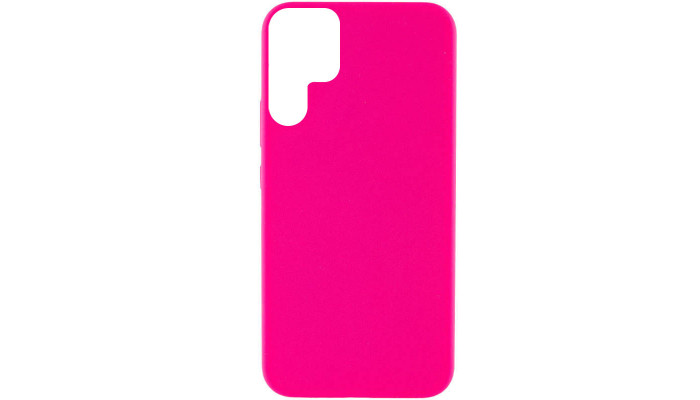Чехол Silicone Cover Lakshmi (AAA) для Samsung Galaxy S22 Ultra Розовый / Barbie pink - фото