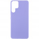 Чохол Silicone Cover Lakshmi (AAA) для Samsung Galaxy S22 Ultra Бузковий / Dasheen