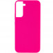 Чехол Silicone Cover Lakshmi (AAA) для Samsung Galaxy S22 Розовый / Barbie pink