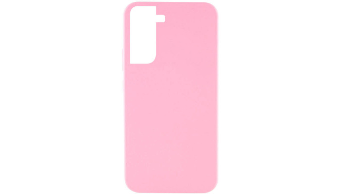 Чехол Silicone Cover Lakshmi (AAA) для Samsung Galaxy S22 Розовый / Light pink - фото