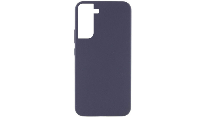 Чехол Silicone Cover Lakshmi (AAA) для Samsung Galaxy S22 Серый / Dark Gray - фото