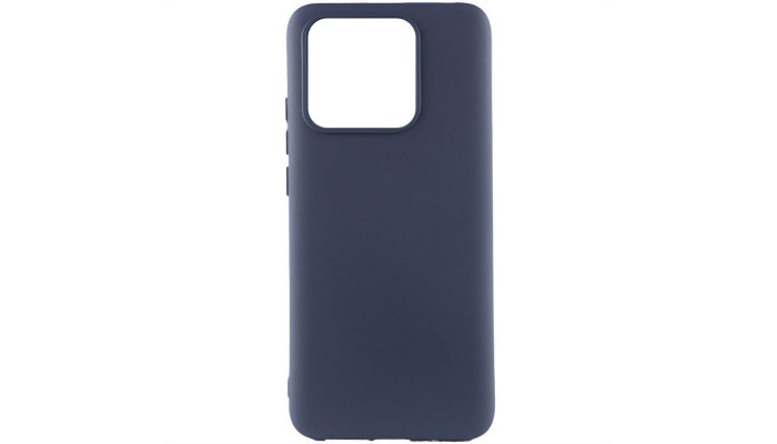 Чохол Silicone Cover Lakshmi (AAA) для Xiaomi Redmi Note 13 5G Темно-синій / Midnight blue - фото