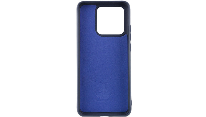 Чохол Silicone Cover Lakshmi (AAA) для Xiaomi Redmi Note 13 5G Темно-синій / Midnight blue - фото