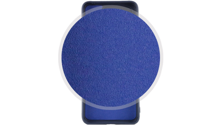 Чехол Silicone Cover Lakshmi (AAA) для Xiaomi 14 Темно-синий / Midnight blue - фото
