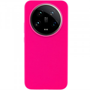 Чохол Silicone Cover Lakshmi (AAA) для Xiaomi 14 Ultra Рожевий / Barbie pink