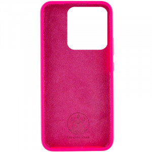 Чехол Silicone Cover Lakshmi (AAA) для Xiaomi Poco X6 / Note 13 Pro 5G Розовый / Barbie pink