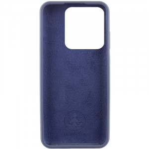 Чехол Silicone Cover Lakshmi (AAA) для Xiaomi Poco X6 / Note 13 Pro 5G Темно-синий / Midnight blue