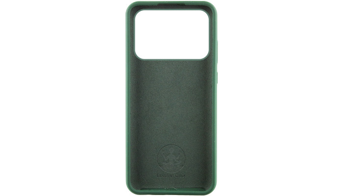 Чохол Silicone Cover Lakshmi (AAA) для Xiaomi Poco X6 Pro Зелений / Cyprus Green - фото