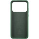 Чехол Silicone Cover Lakshmi (AAA) для Xiaomi Poco X6 Pro Зеленый / Cyprus Green - фото