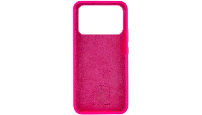 Чохол Silicone Cover Lakshmi (AAA) для Xiaomi Poco X6 Pro Рожевий / Barbie pink - фото