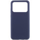 Чохол Silicone Cover Lakshmi (AAA) для Xiaomi Poco X6 Pro Темно-синій / Midnight blue - фото