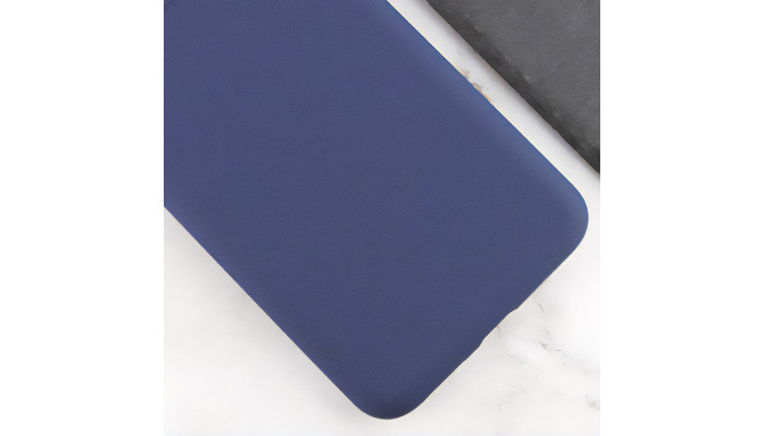 Чехол Silicone Cover Lakshmi (AAA) для Xiaomi Poco X6 Pro Темно-синий / Midnight blue - фото