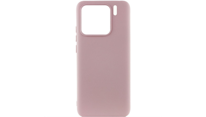 Чехол Silicone Cover Lakshmi (AAA) для Xiaomi 15 Pro Розовый / Pink Sand - фото