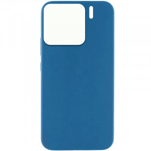 Чехол Silicone Cover Lakshmi (AAA) для Xiaomi 15 Pro Синий / Denim Blue