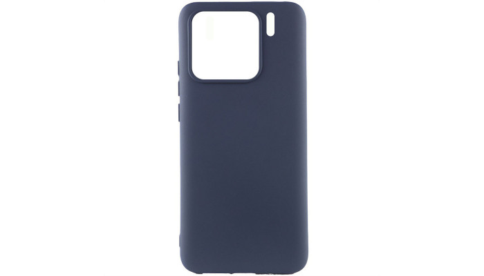 Чехол Silicone Cover Lakshmi (AAA) для Xiaomi 15 Pro Темно-синий / Midnight blue - фото