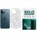 Защитная пленка SKLO Back (на заднюю панель+грани без углов) Transp. для Apple iPhone X (5.8") Прозрачный / Diamonds