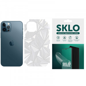 Защитная пленка SKLO Back (на заднюю панель+грани без углов) Transp. для Apple iPhone 11 (6.1