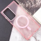 Чохол TPU Lyon frosted with MagSafe для Samsung Galaxy S22 Ultra Pink - фото