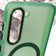 Чехол TPU Lyon frosted with MagSafe для Samsung Galaxy S23 Green - фото