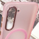 Чехол TPU Lyon frosted with MagSafe для Samsung Galaxy S23 Pink - фото