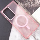 Чохол TPU Lyon frosted with MagSafe для Samsung Galaxy S23 Ultra Pink - фото