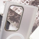 Чехол TPU Lyon frosted with MagSafe для Samsung Galaxy S23 Ultra White - фото