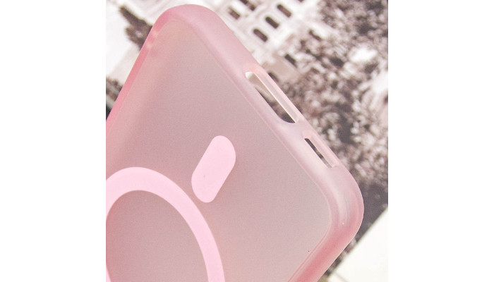 Чохол TPU Lyon frosted with MagSafe для Samsung Galaxy S23+ Pink - фото
