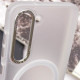 Чохол TPU Lyon frosted with MagSafe для Samsung Galaxy S23+ White - фото