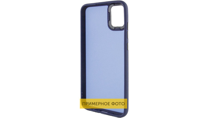 Чохол TPU+PC Lyon Frosted для Samsung Galaxy A50 (A505F) / A50s / A30s Navy Blue - фото