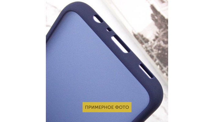 Чохол TPU+PC Lyon Frosted для Samsung Galaxy A50 (A505F) / A50s / A30s Navy Blue - фото