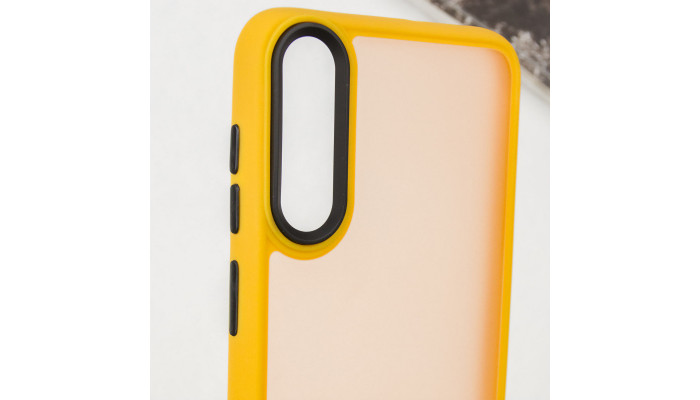 Чохол TPU+PC Lyon Frosted для Samsung Galaxy A50 (A505F) / A50s / A30s Orange - фото