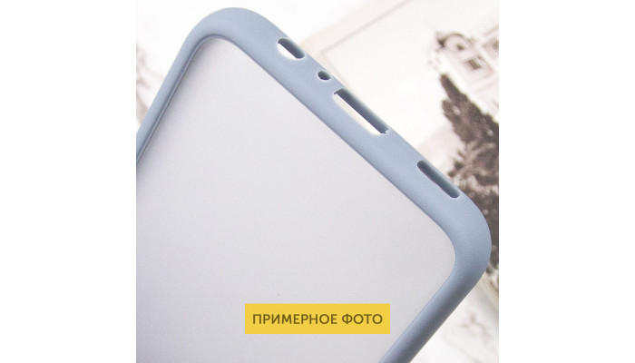 Чехол TPU+PC Lyon Frosted для Samsung Galaxy A50 (A505F) / A50s / A30s Sierra Blue - фото