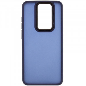 Чехол TPU+PC Lyon Frosted для Xiaomi Redmi Note 8 Pro Navy Blue