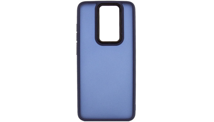 Чехол TPU+PC Lyon Frosted для Xiaomi Redmi Note 8 Pro Navy Blue - фото