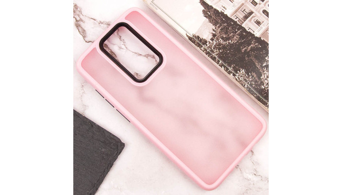 Чехол TPU+PC Lyon Frosted для Xiaomi Redmi Note 8 Pro Pink - фото