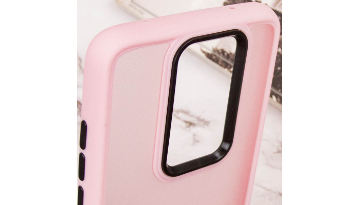 Чехол TPU+PC Lyon Frosted для Xiaomi Redmi Note 8 Pro Pink - фото