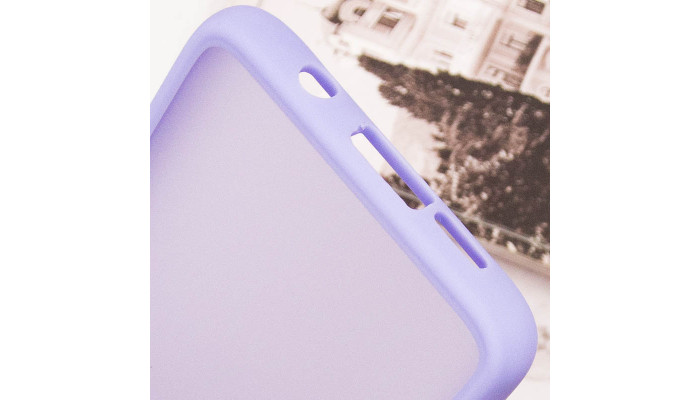 Чехол TPU+PC Lyon Frosted для Xiaomi Redmi Note 8 Pro Purple - фото