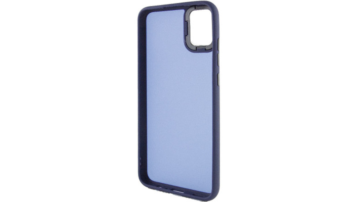 Чехол TPU+PC Lyon Frosted для Samsung Galaxy A51 Navy Blue - фото