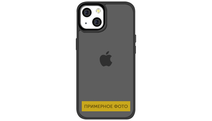 Чехол TPU+PC Lyon Frosted для Xiaomi Redmi Note 9s / Note 9 Pro / Note 9 Pro Max Black - фото